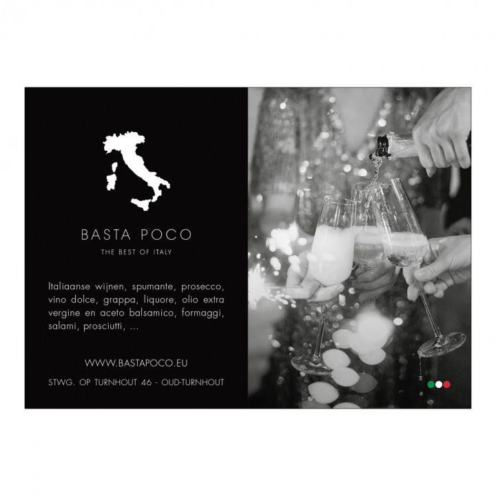 Advertentie Basta Poco