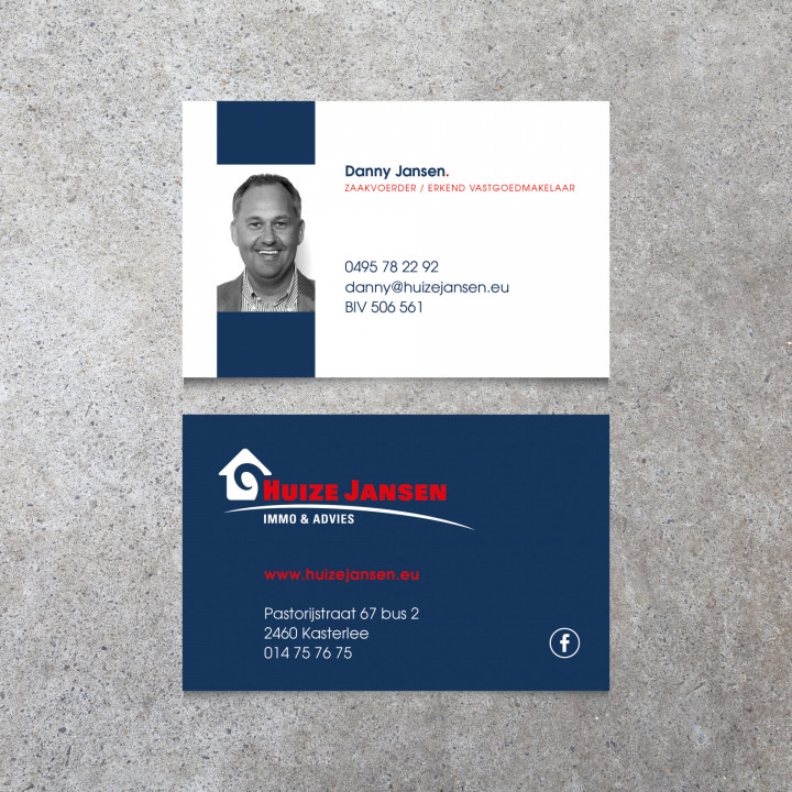 Business card Huize Jansen