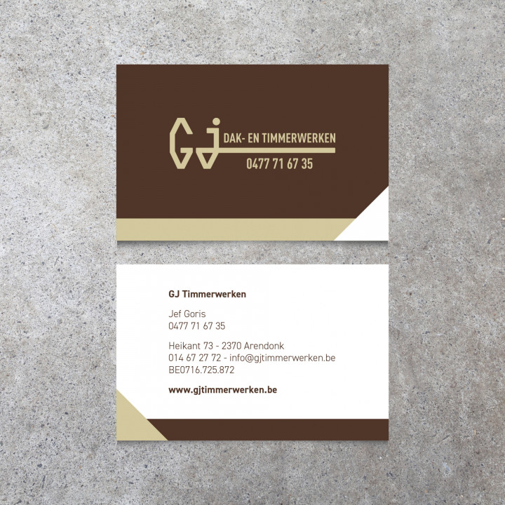 Business card Jef Goris