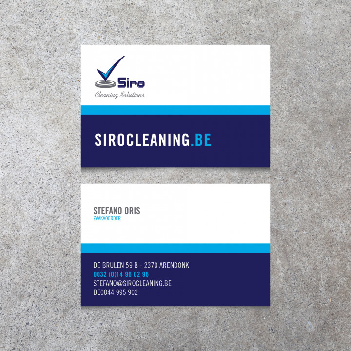 Business card Siro Cleaning