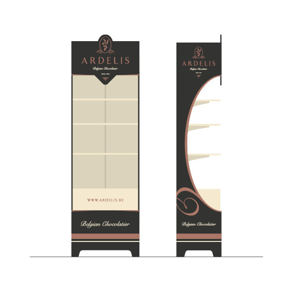 Display Ardelis Chocolatier Karton
